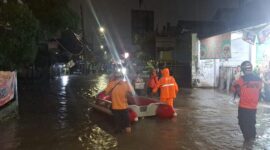 Banjir yang melanda wilayah Kabupaten Tangerang Selatan, Provinsi Banten, Selasa (4/3/2025). (Dok. BNPB)