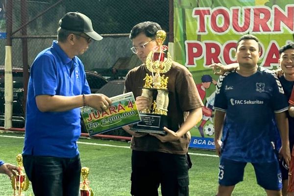 Foto : PROPAMI CUP VI 2025 di TriboOn Mini Soccer, Jeruk Purut, Jakarta Selatan (19/7/25). (Doc.Ist)
